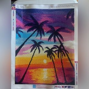 Finished diamond art